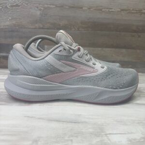 Brooks Adrenaline GTS 24 Womens Size 9.5 2A Narrow Gray Running Shoe 1204261D019